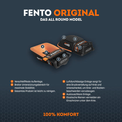 FENTO Original Knieschoner – robuster Arbeitsschutz für Profis