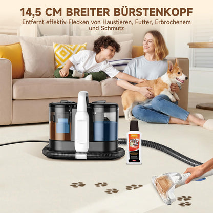 ToyGem VC03 Polsterreiniger Waschsauger 600 W für Teppich & Polster