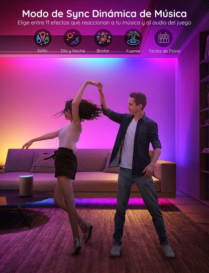 Govee RGBIC LED Lichtstreifen Smart - 30m, App & Sprachsteuerung