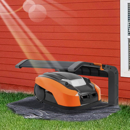 Herrselsam Klappbare Mähroboter Garage Schutzüberdachung - 72x56x36cm