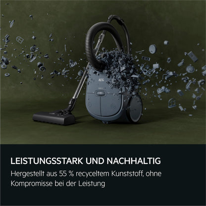 AEG CLEAN 6000 Staubsauger mit Beutel - Blau AB61C2DBS