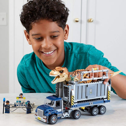 LEGO Jurassic World T. rex Transport Bauset 75933