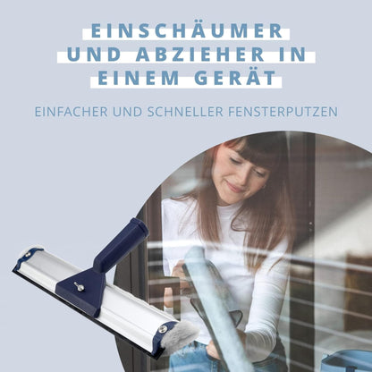 Ha-Ra Fensterwischer Standard Abzieher & Einschäumer - 32cm