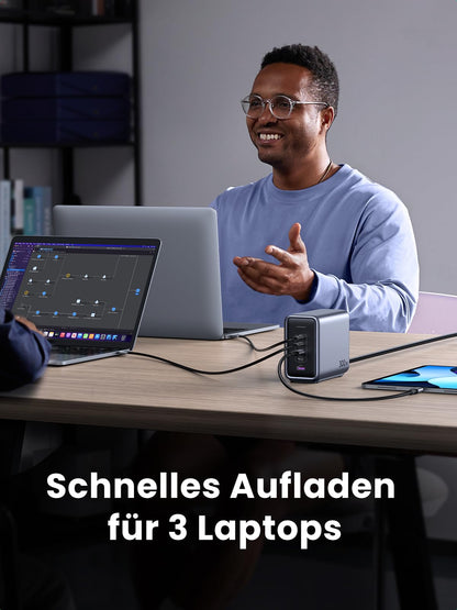 UGREEN Nexode 300W USB C Ladegerät 5 Ports GaN PD 3.1