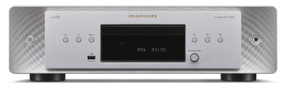 Marantz CD60 HiFi stereo CD Spieler für Hi-Res Audio. Rechteckiger, schwarzer CD-Spieler zum Abspielen von Audio-CDs.