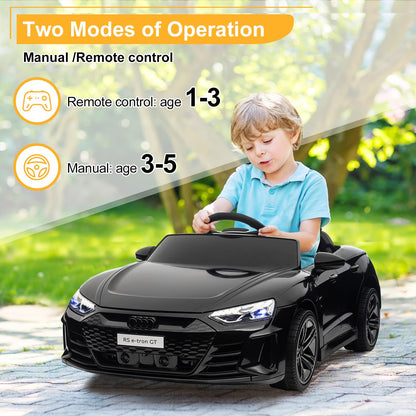 LEADZM Elektro Kinderauto mit Fernbedienung – Schwarz