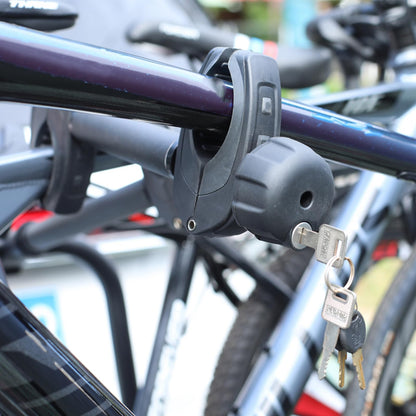 Universal Rahmenhalter Fahrradhalterung – 3er-Set, abschliessbar, 25/32/45cm