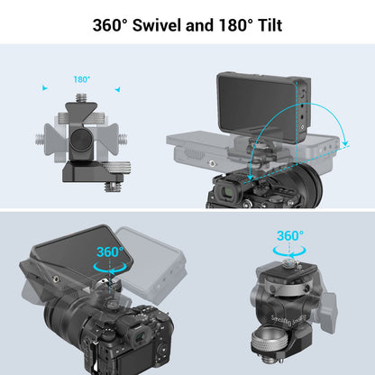 SMALLRIG 2903B Kamera-Monitorhalterung, 3/8" ARRI, schwenkbar