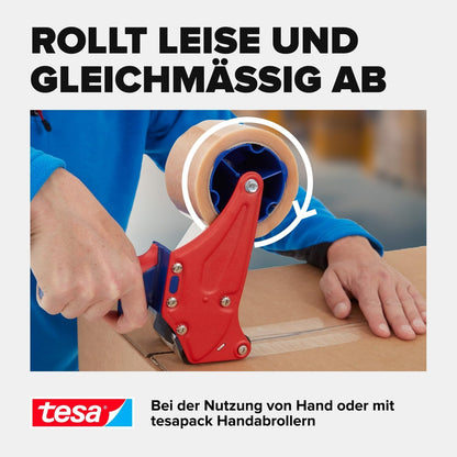 tesa tesapack 64014 Paketklebeband transparent 66 m, 36 Rollen