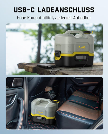 Fanttik NB8 Nano Akku-Hochdruckreiniger – 8 Liter Tank