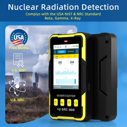 GQ GMC-800 Geigerzähler Dosimeter tragbar - Beta Gamma Röntgenstrahlung