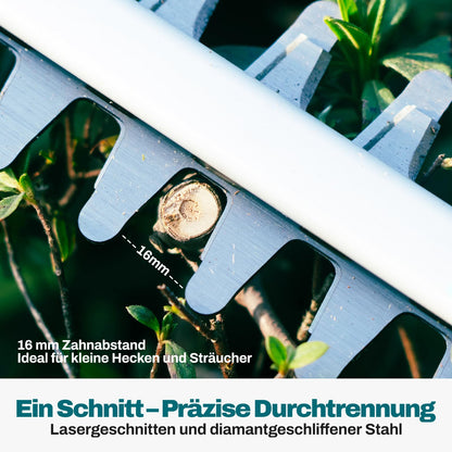 KIESBOHR CSL502 Akku-Heckenschere 51cm – Makita 18V komp., Ohne Akku