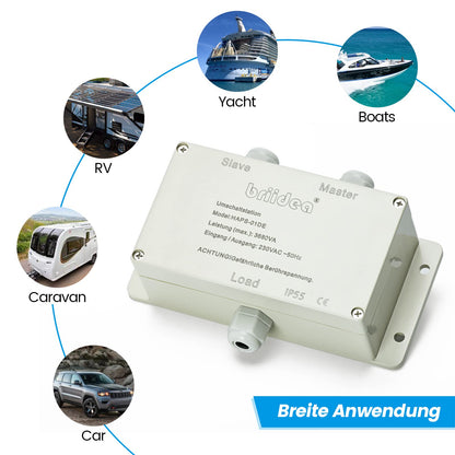 briidea Netzvorrangschaltung Umschaltstation – 16A 230V
