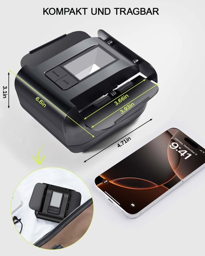 OBLITZON Elektrische Kartenmischmaschine für 1-2 Decks, 2000mAh