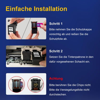 ColorKing 540XL 541XL Druckerpatronen kompatibel für Canon Pixma