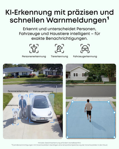 eufy Security eufyCam C35 kabellose Überwachungskamera innen aussen