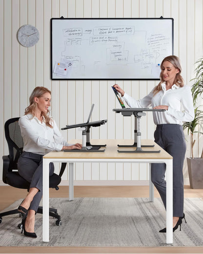 **SAIJI Laptoptisch Betttisch – Verstellbar mit LED Lampe**
