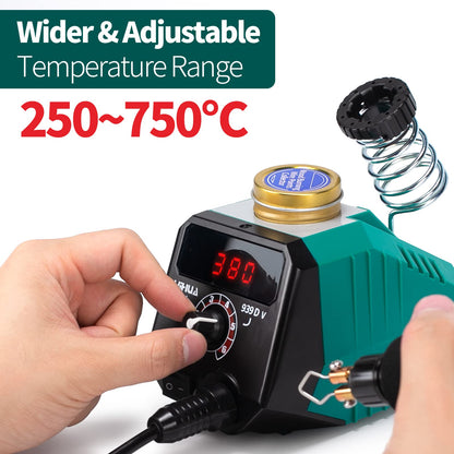 YIHUA 939D-V Brandmalerei Brennpeter Digitalanzeige 20 Spitzen