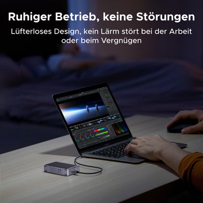 UGREEN 40Gbps USB4 M.2 NVMe SSD Gehäuse - Thunderbolt 4 kompatibel