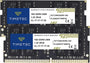 Timetec 32GB Kit DDR4 2400MHz SODIMM Arbeitsspeicher. Grüne Platine mit Speicherchips zur Datenverarbeitung in Laptops.
