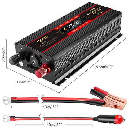 Seamuing 2000W Wechselrichter 12V auf 230V für Auto LKW