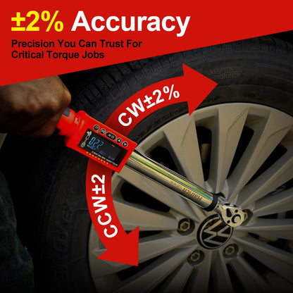 Hairich Digitaler Drehmomentschlüssel 1/2" – 11-220 Nm