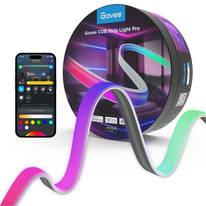 Govee COB Strip Light Pro Smart LED Streifen 5m RGBIC Warmweiss