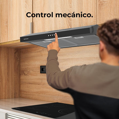 Cecotec Bolero Flux CM 602200 Dunstabzugshaube - 60 cm Schwarz