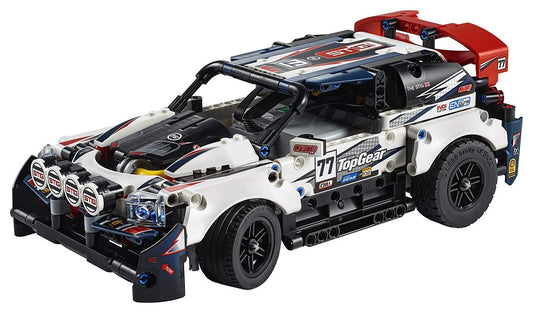 LEGO Technic 42109 Top-Gear Rallye-Auto App-Steuerung: Baubares Rallye-Fahrzeugmodell für präzise Steuerung per Smartphone-App.