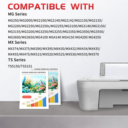 ZIPRINT 540 541 XL Kompatible Druckerpatronen für Canon - 2er-Set