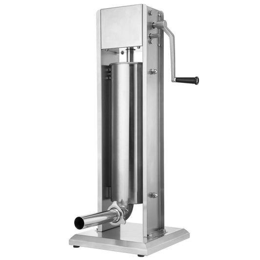 Zelsius Profi Wurstfüllmaschine Edelstahl 7 Liter - 2-Gang