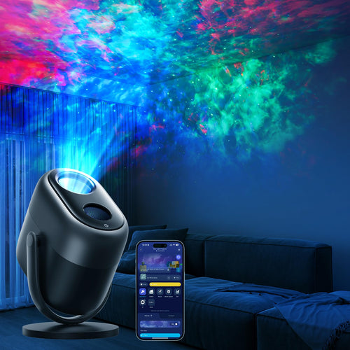 Govee H6095 Nebel Sternenhimmel Projektor, RGBW LED, Matter & Alexa