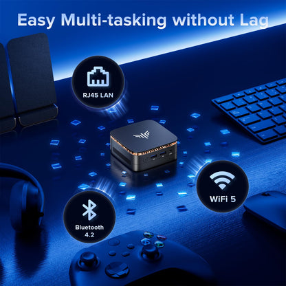 NiPoGi Essenx E1 Mini PC - Intel N95, 16GB RAM, 256GB SSD