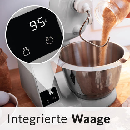 Bosch Küchenmaschine MUM5 MUM5XL72 mit Waage Grau/Silber