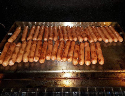 onlyfire Universal Edelstahl Plancha - 51x32cm Rechteckig