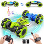 Dysaim RC Stunt Car 4WD mit Handsteuerung und 2 Akkus – Stuntauto mit Lichteffekten