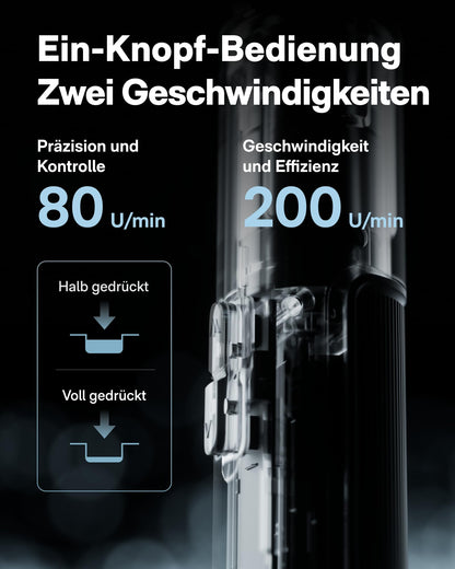 HOTO PixelDrive Elektrischer Schraubendreher Set mit 30 Bits