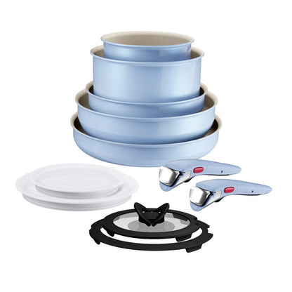 Tefal Ingenio Serenity Kochgeschirr-Set - 11-teilig Calm Blue