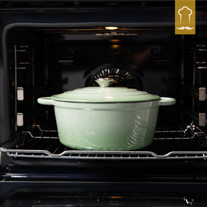 Chefarone Gusseisen Schmortopf emailliert 26 cm - Induktion