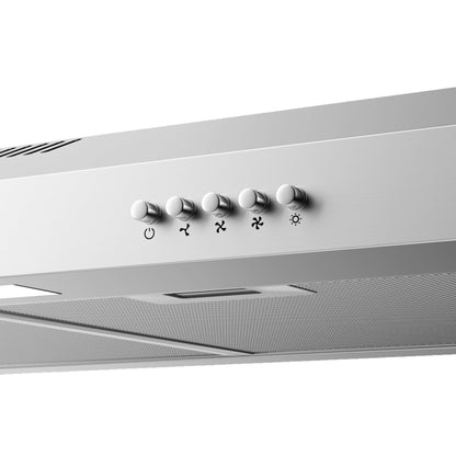 CIARRA CBCS6903D Dunstabzugshaube Unterbau – 60cm A+ Edelstahl Silber