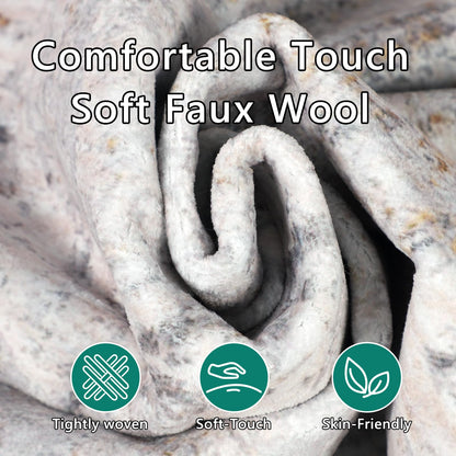 Capslpad Abstrakter Kurzflor Teppich – Beige 200x300cm, waschbar