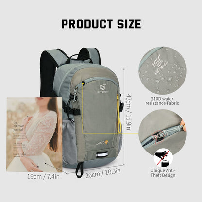 SKYSPER LANTC 20 Wanderrucksack 20L mit Rückenbelüftung