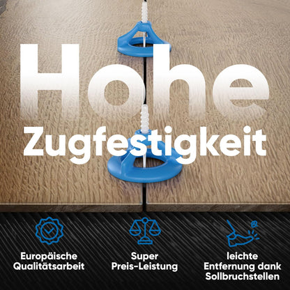 Bauhandel24 Fliesenverlegehilfe Nivelliersystem 2mm – 1000 Laschen