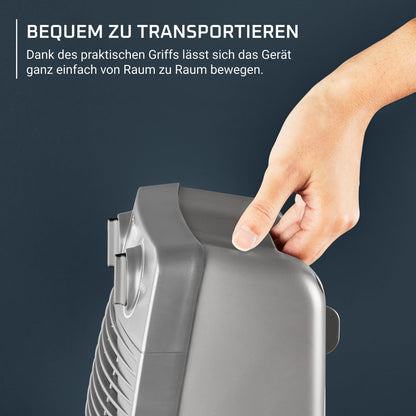 Rowenta Compact Power Heizlüfter SO2212F0 mit Thermostat, Grau