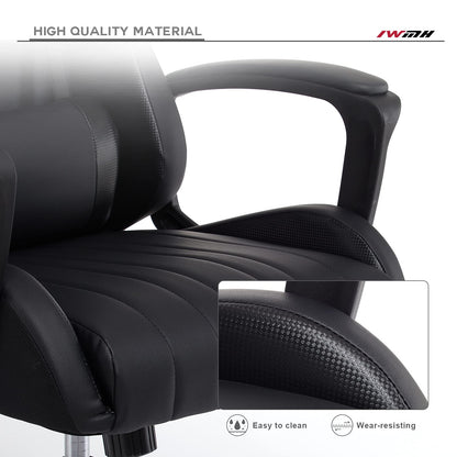IntimaTe WM Heart Gaming Stuhl Ergonomischer Gamer Schwarz