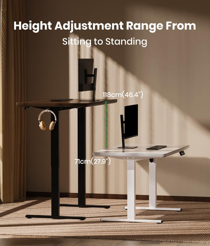 VOSATRON Höhenverstellbares Schreibtischgestell Elektrisch – Schwarz
