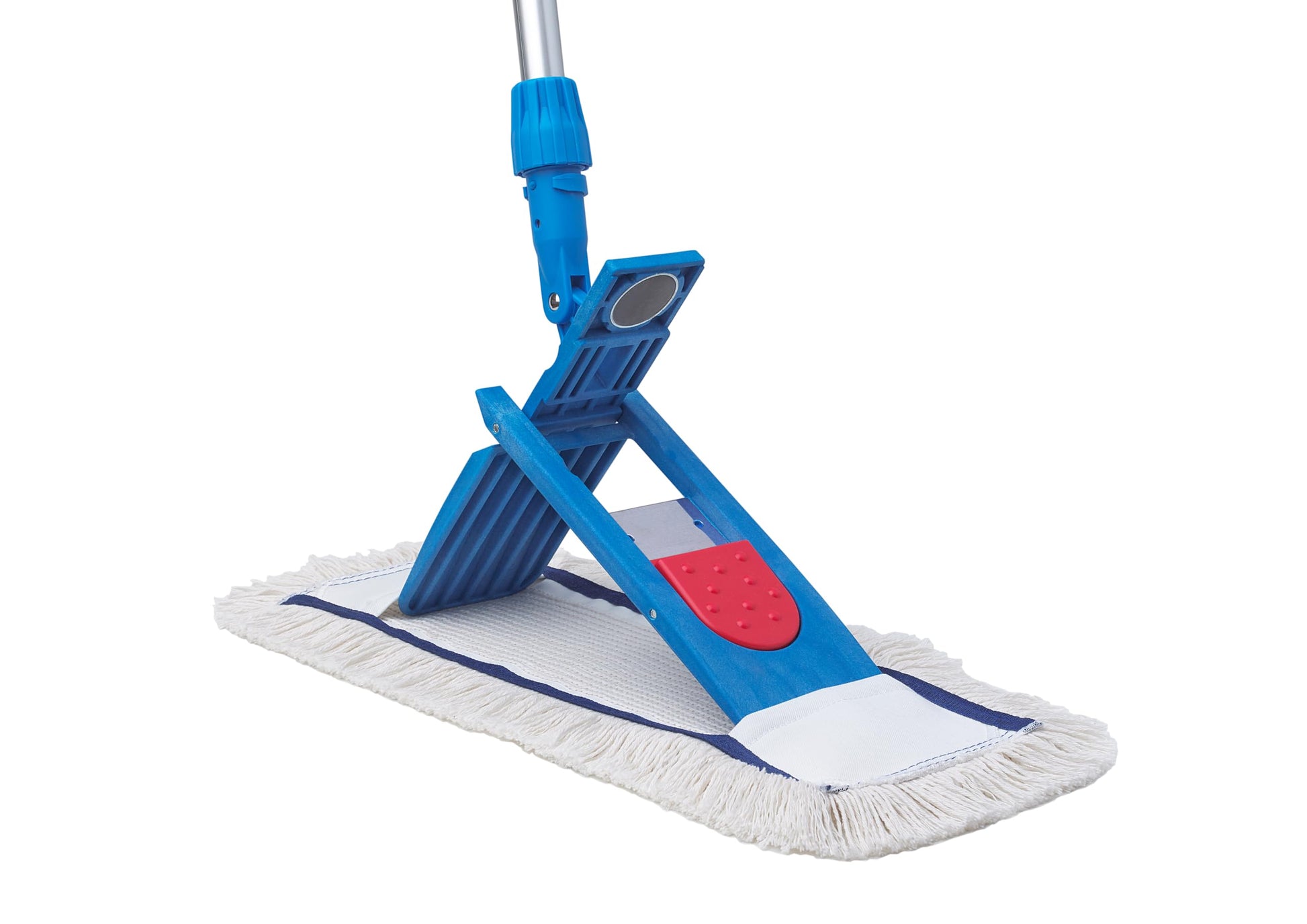 VIOVIE Premium WISCHER Set: 50CM Baumwoll-Wischmopp zur gründlichen Nass- und Feuchtreinigung von Hartböden.