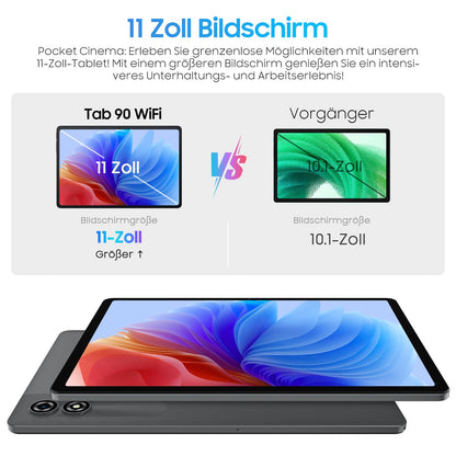 Blackview Tab90 WiFi Android 15 Tablet – 11 Zoll 128GB