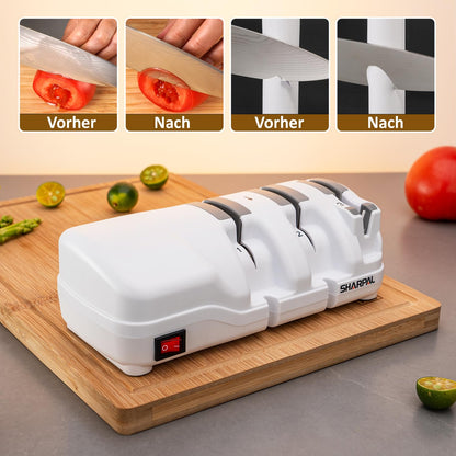 SHARPAL 198H Elektrischer Messerschärfer – 2-Stufen Diamant/Keramik
