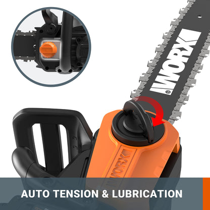 WORX WG384E.9 Akku-Kettensäge - 40V bürstenlos ohne Akku